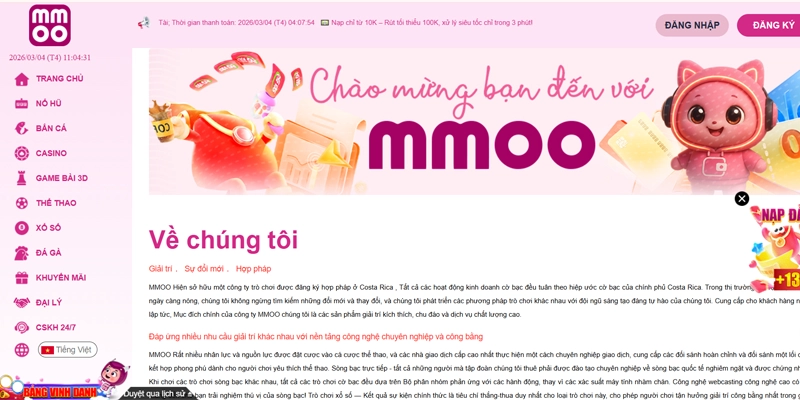 MMOO Watch ⭐️ Link Vào MMOO.COM Nổ Hũ【2026】✔️ MM OO Link +88K 14 MMOO hoạt động uy tín chất lượng từ năm 2020